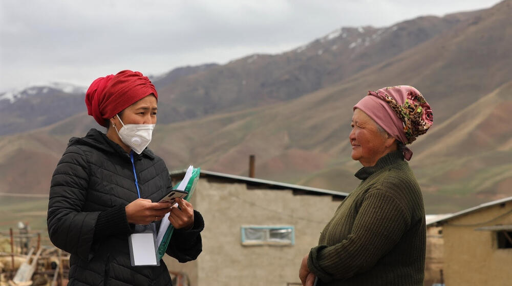 El censo de población entra en la era digital en Kirguistán 