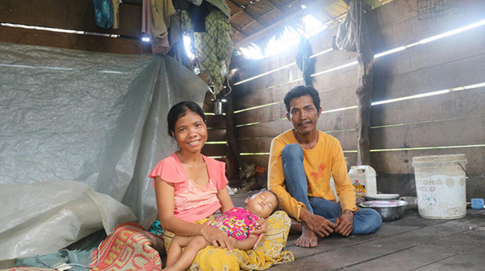 Bora safely gave birth, but she faced complications after the delivery. © UNFPA Cambodia