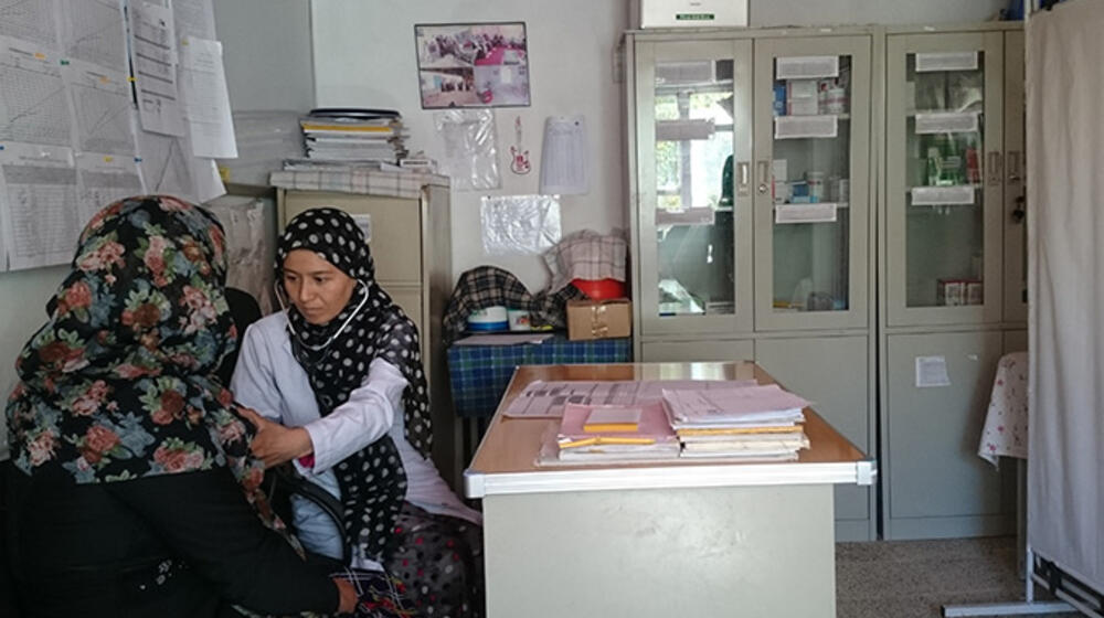 Najiba works in one of the hardest-to-reach, poorest areas of Bamyan. © UNFPA Afghanistan
