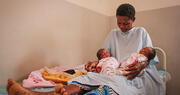 Escaping violence, refugee mothers in Angola find relief in safe childbirth 