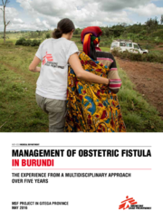 Management of Obstetric Fistula in Burundi