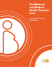 Business Plan: The Maternal and Newborn Health Thematic Fund