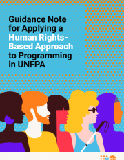 Guidance Note for Applying a Human Rights-Based Approach to Programming in UNFPA