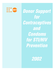 Donor Support for Contraceptives and Condoms for STI/HIV Prevention 2002