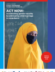 UNFPA-UNICEF Global Programme to End Child Marriage Annual Report 2020