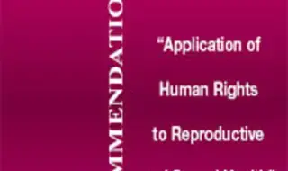 Application of Human Rights to Reproductive and Sexual Health