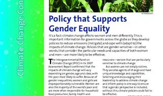 Policy that Supports Gender Equality