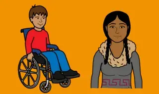 Jóvenes con discapacidad
